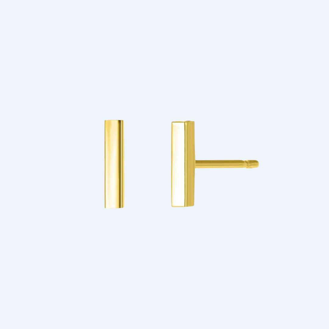 Minimalist Stick Hypoallergenic Stud Earrings