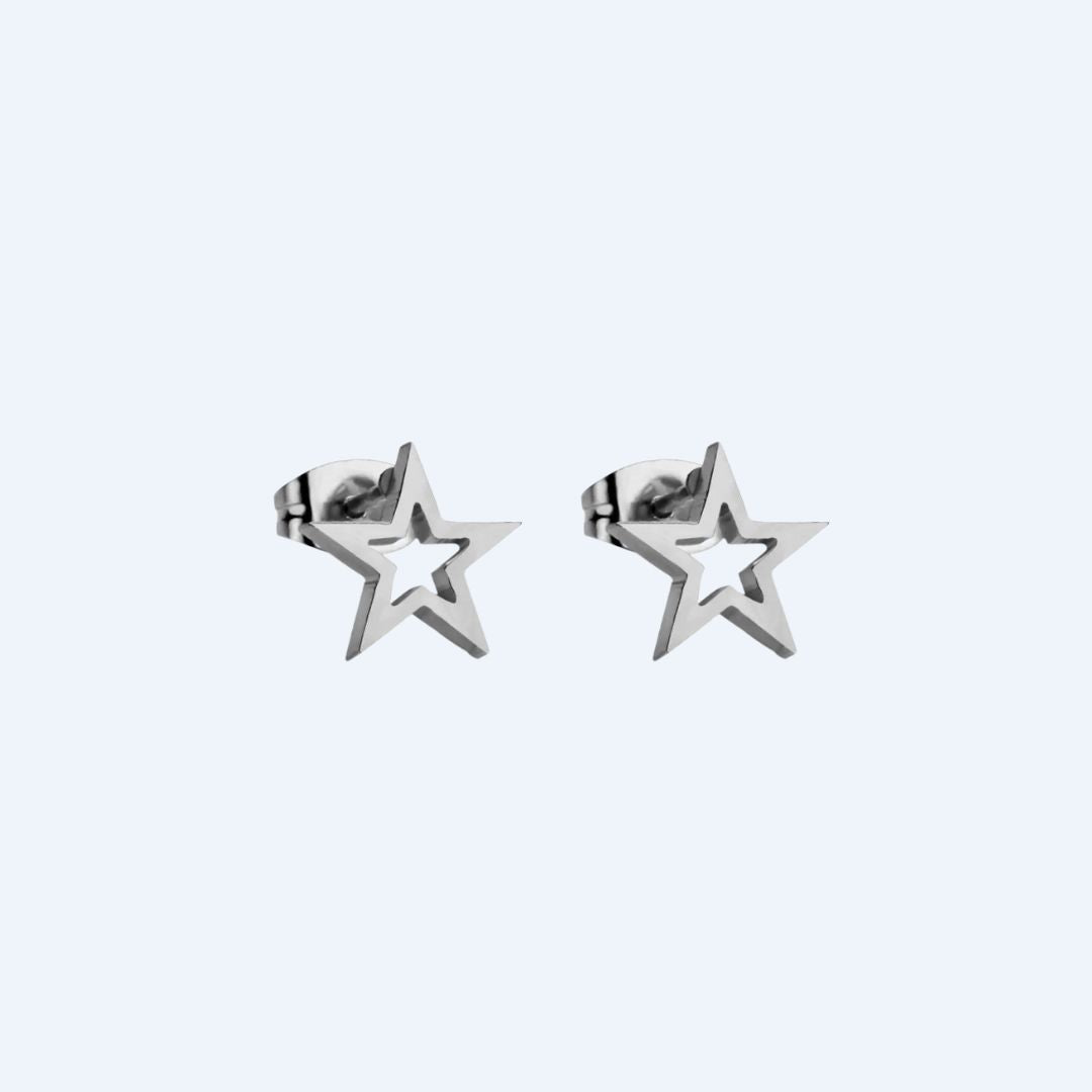 Star Hypoallergenic Stud Earrings