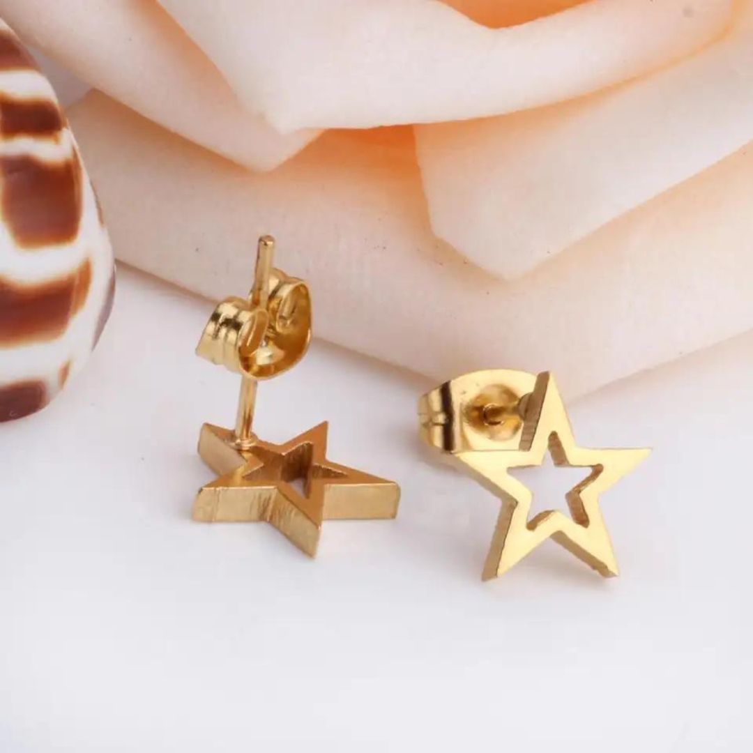 Star Hypoallergenic Stud Earrings